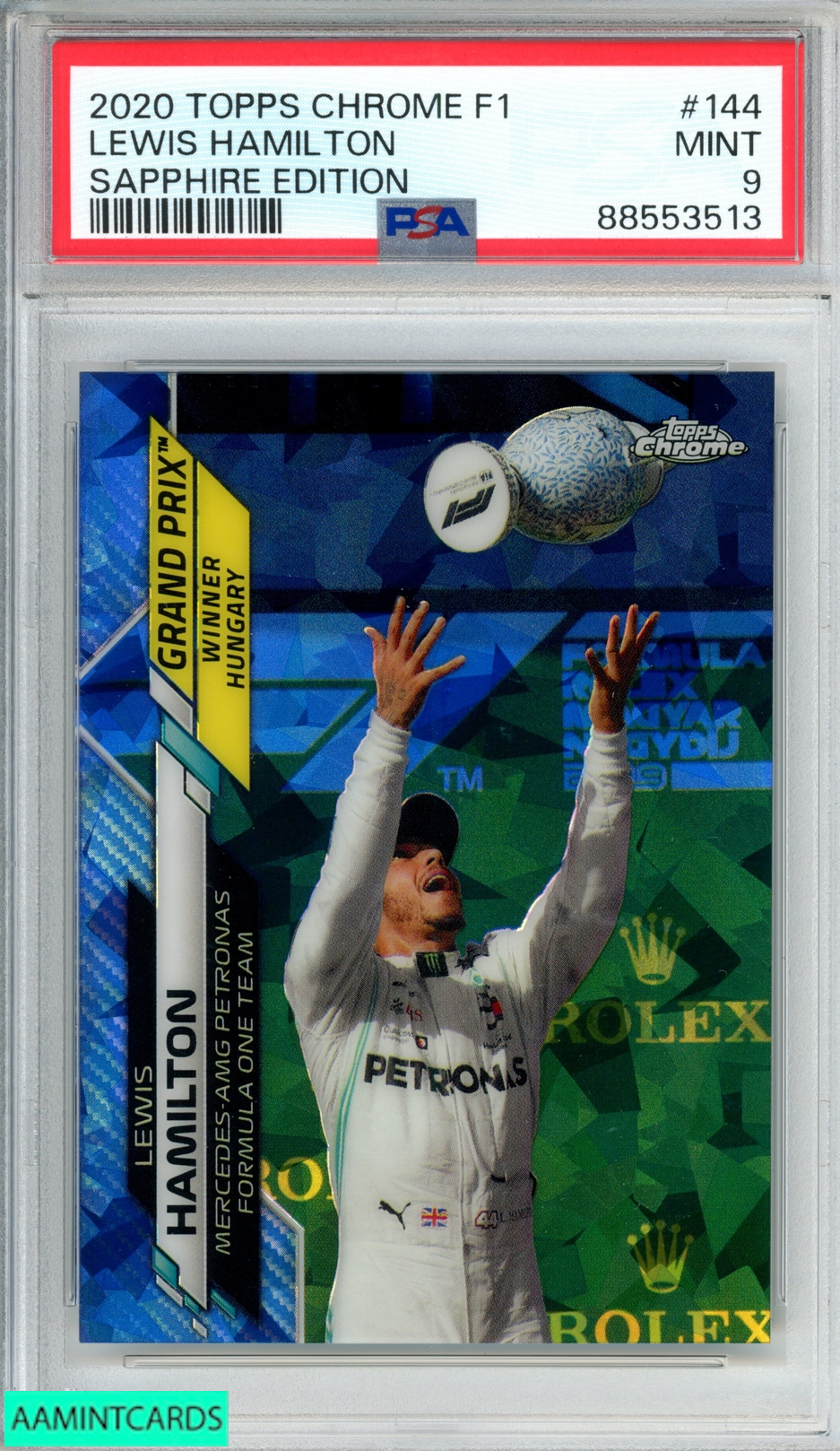 その他 2020 topps f1 sapphire Lewis Hamilton 2020 TOPPS CHROME FORMULA 1 SAPPHIRE EDITION LEWIS HAMILTON